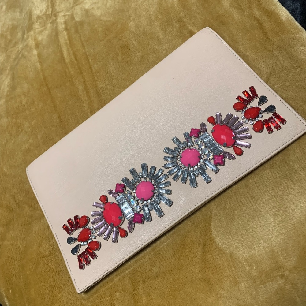 Leather clutch